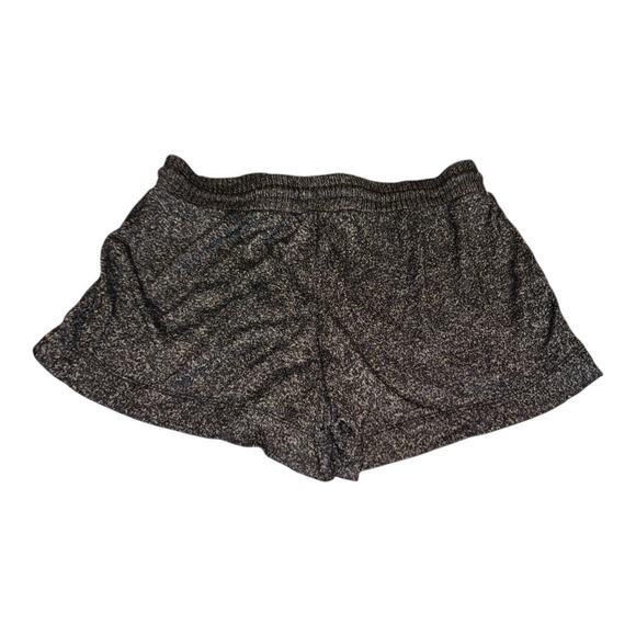 stars above Black Heathered Lounge Shorts Size S - Picture 2 of 3